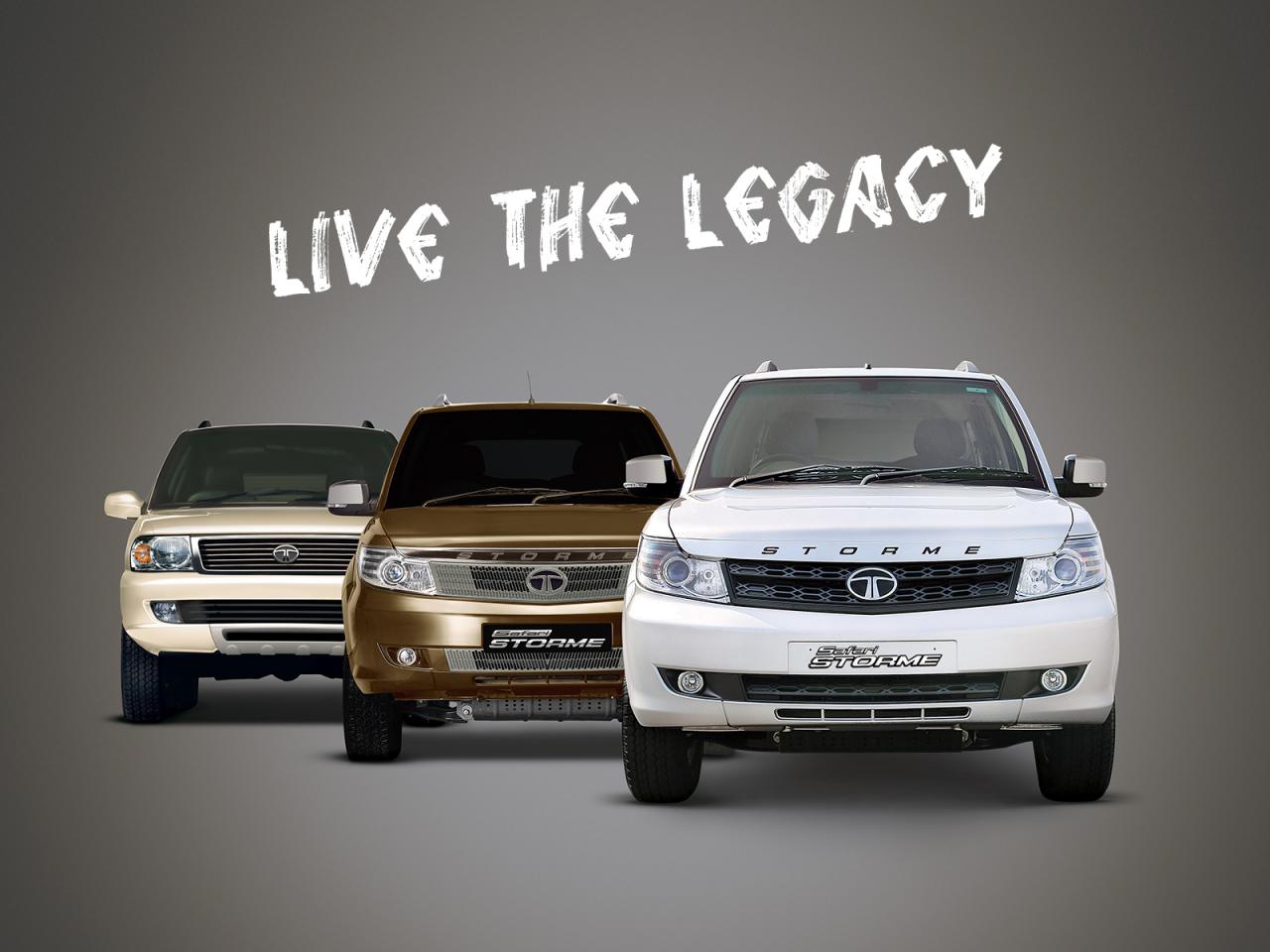 Tata Safari Storme facelift front fascia