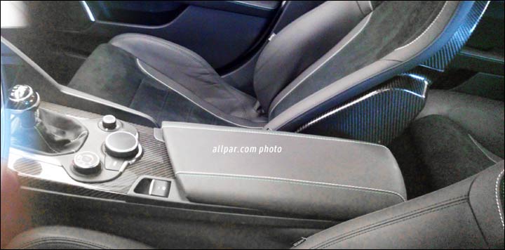 Second round of Alfa Romeo Giulia interior spyshots emerge