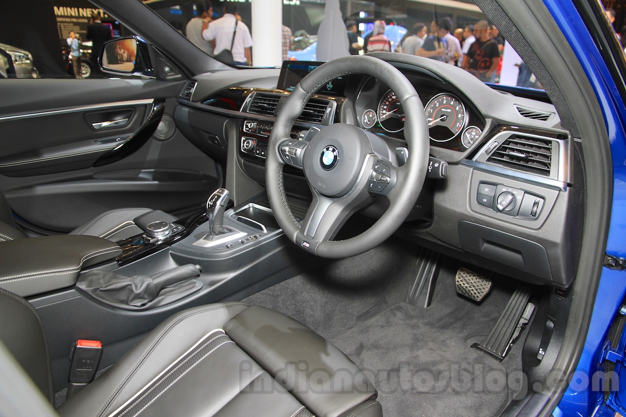 2016 BMW 3 Series interior at the 2015 Gaikindo Indonesia 