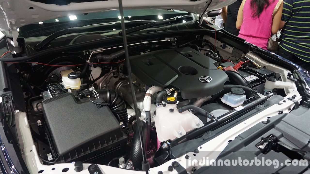 toyota fortuner 2016 engine specification