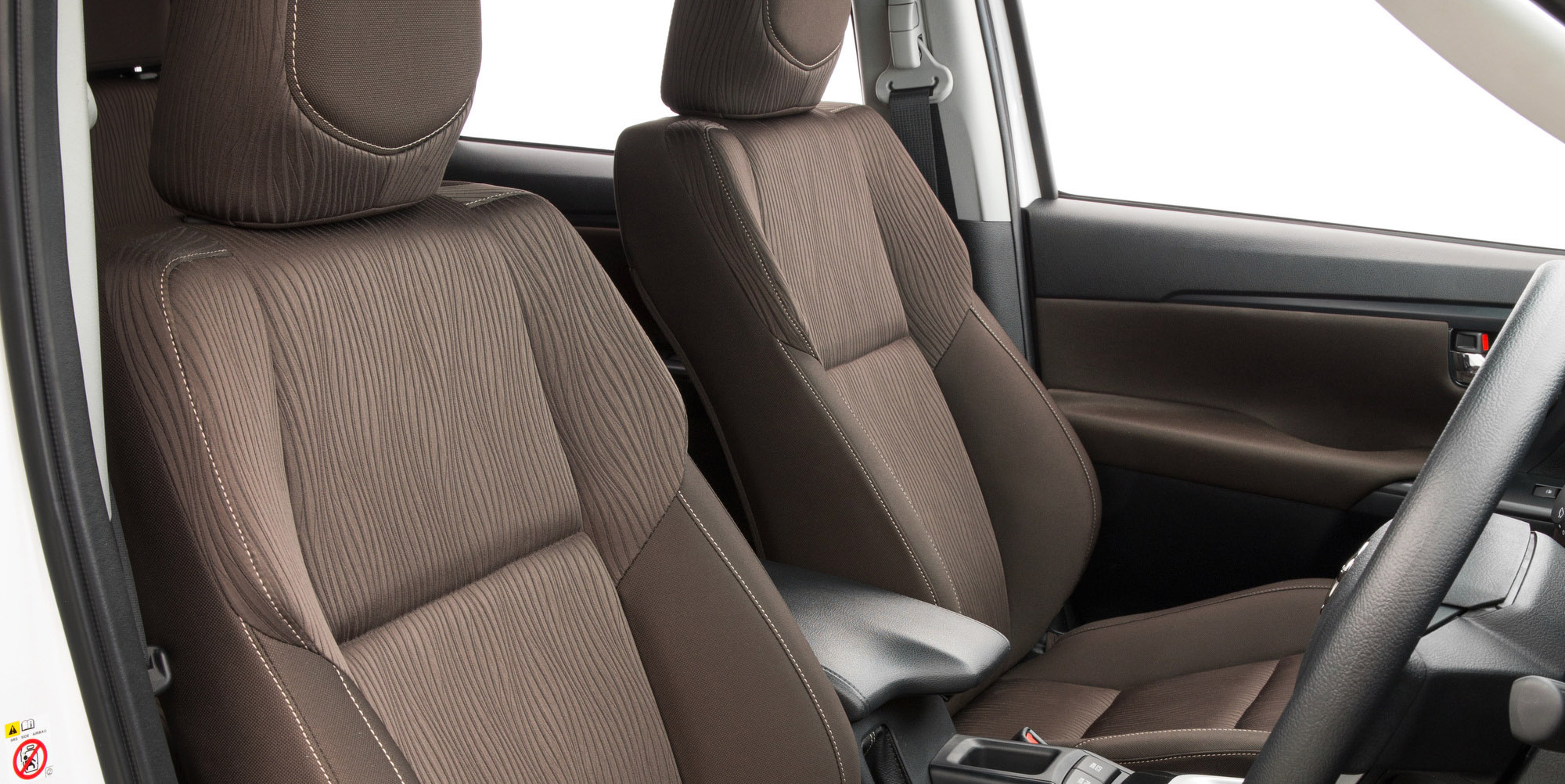 2016 Toyota Fortuner for Australia front seats interior 
