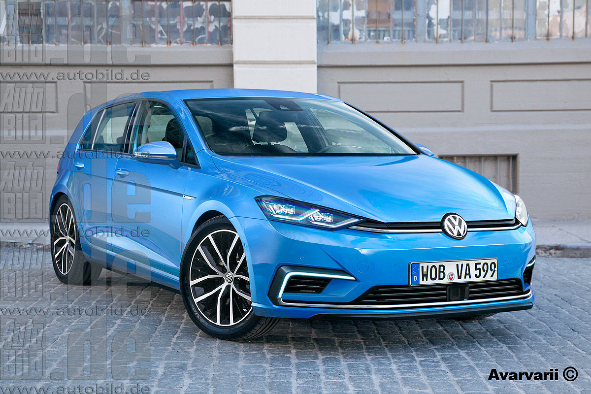 2019 vw golf to grow in size for better interior space