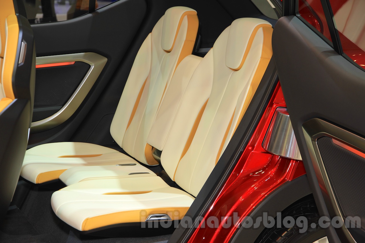 Daihatsu FX Concept rear seats at the 2015 Gaikindo 