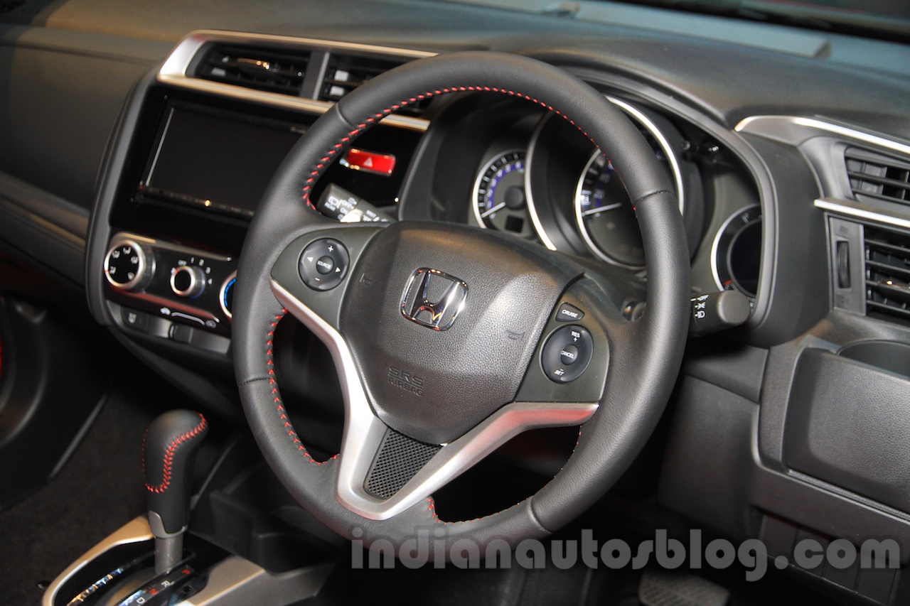  Honda  Jazz  RS  CVT  Limited  Edition  driver s area at the 