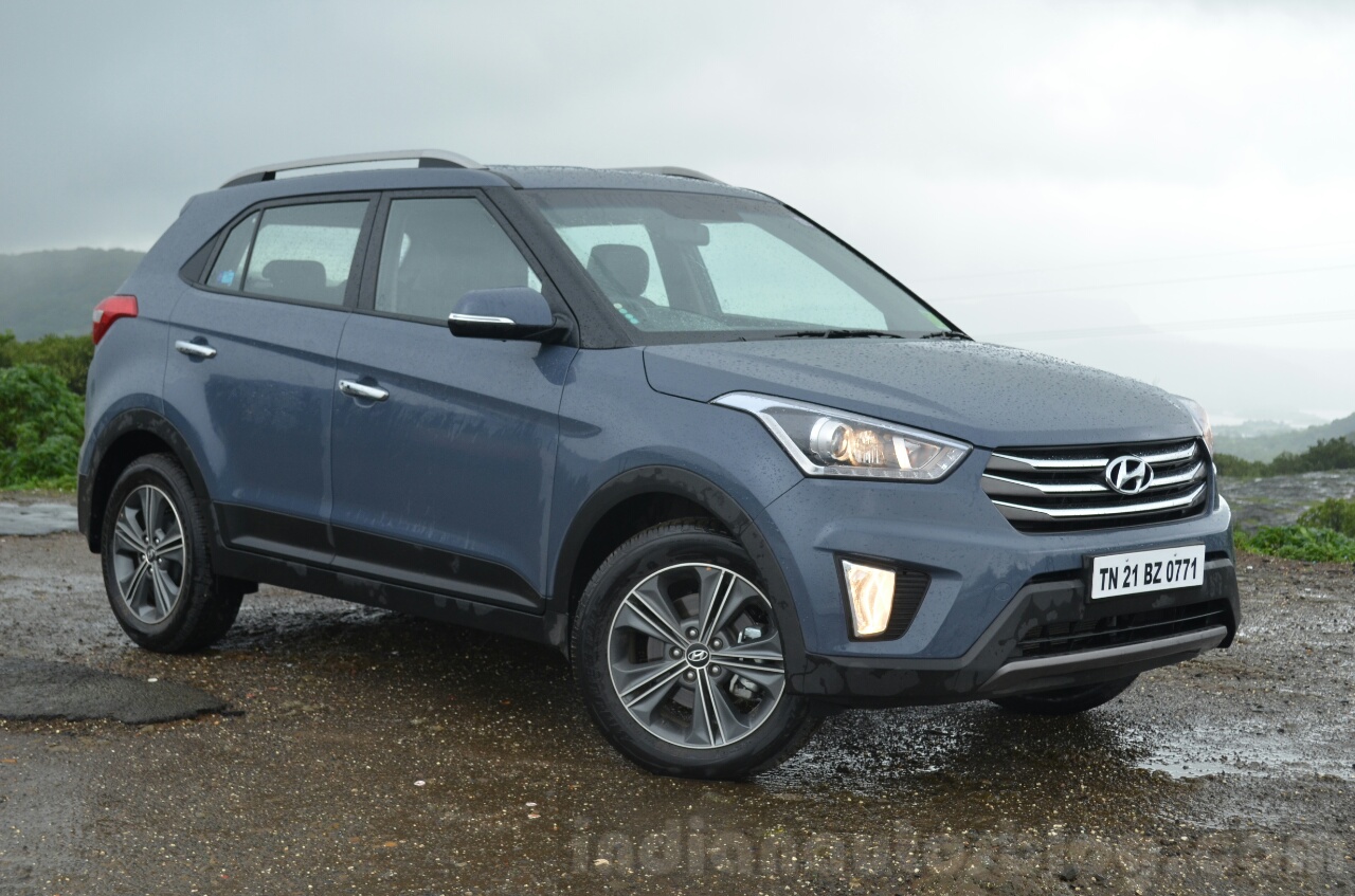 Hyundai Creta Diesel front quarter angle Review