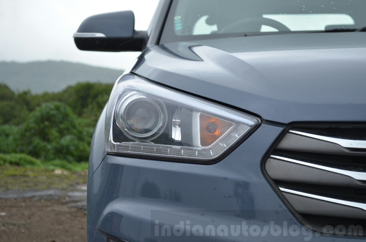 Hyundai Creta Diesel headlight Review