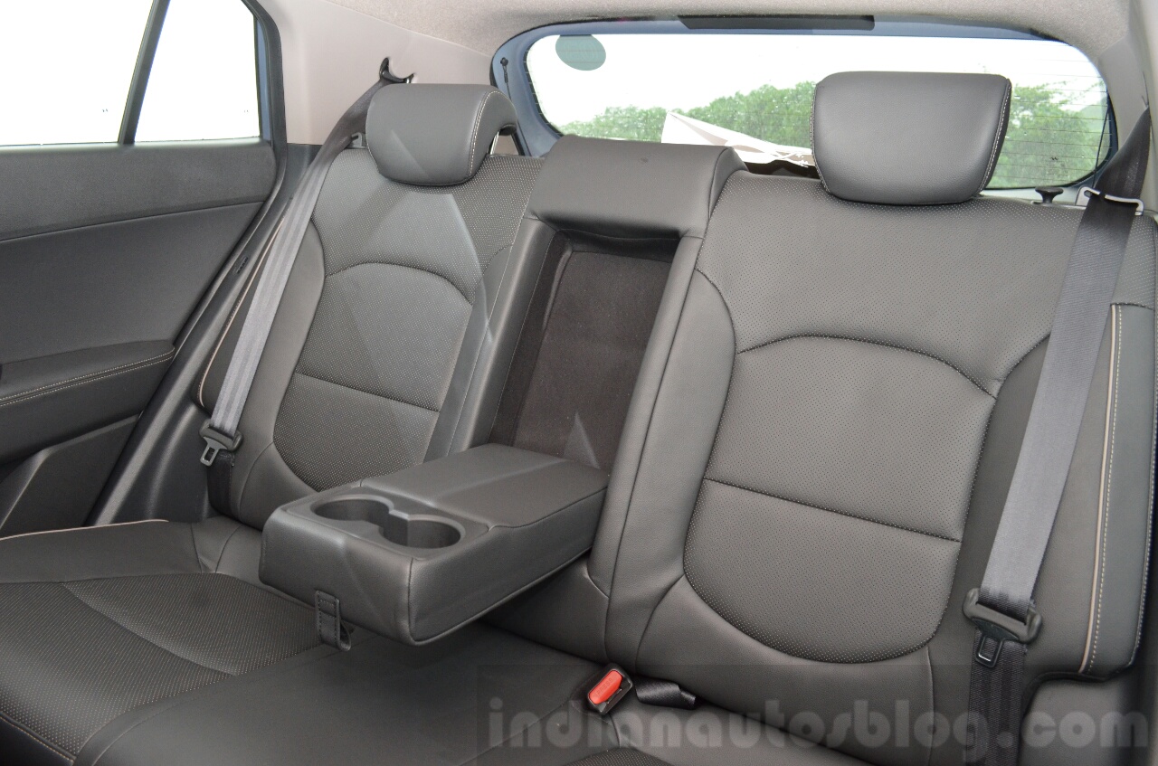 Hyundai Creta Diesel rear seats Review