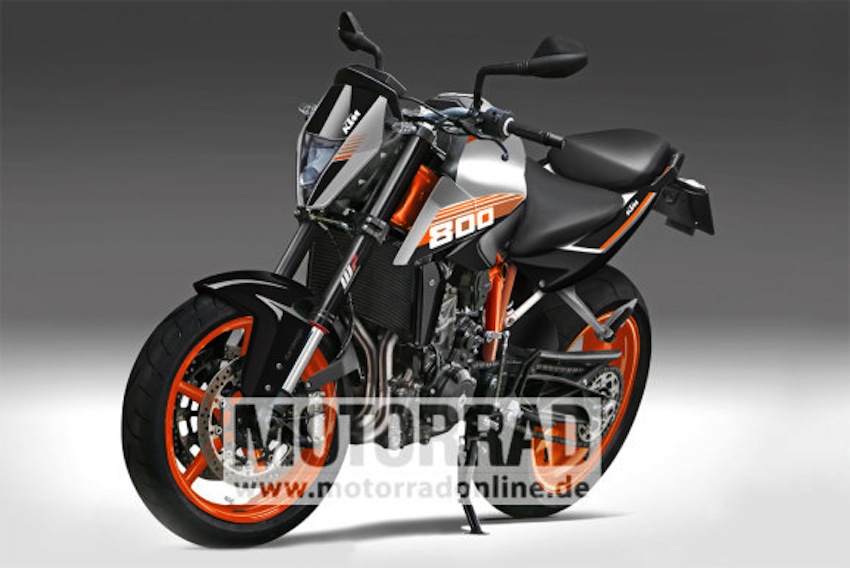 Ktm Duke 800 Rendered Could Be Manufactured In India