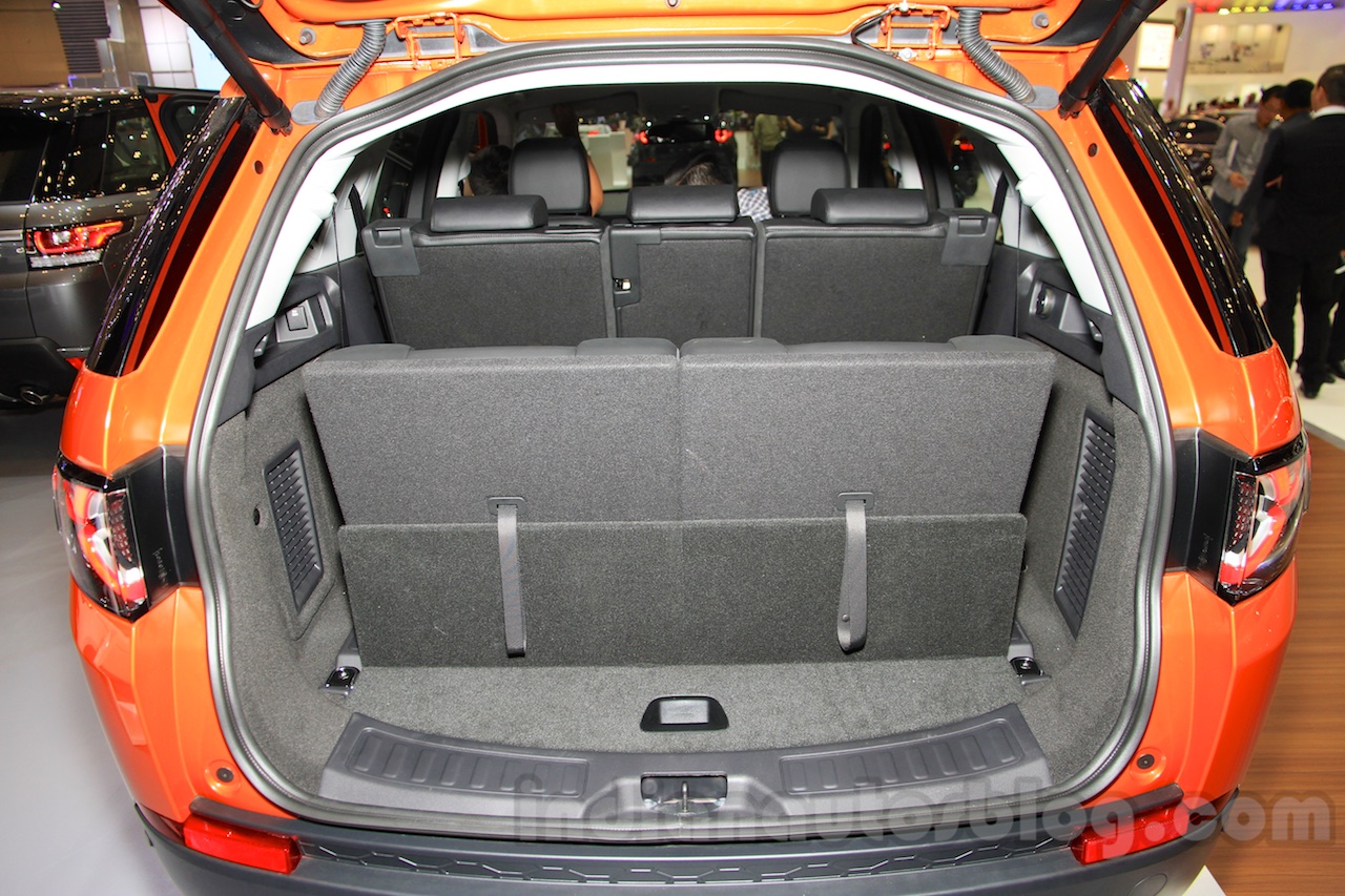 Land Rover Discovery Sport boot space at the 2015 Gaikindo 