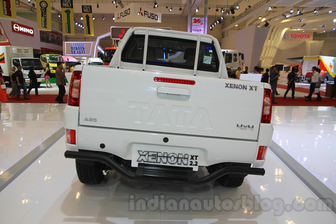 Tata Xenon Xt 2 2 Rear At The 2015 Gaikindo Indonesia International Auto Show