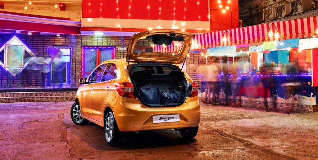 2015 Ford Figo boot press shots