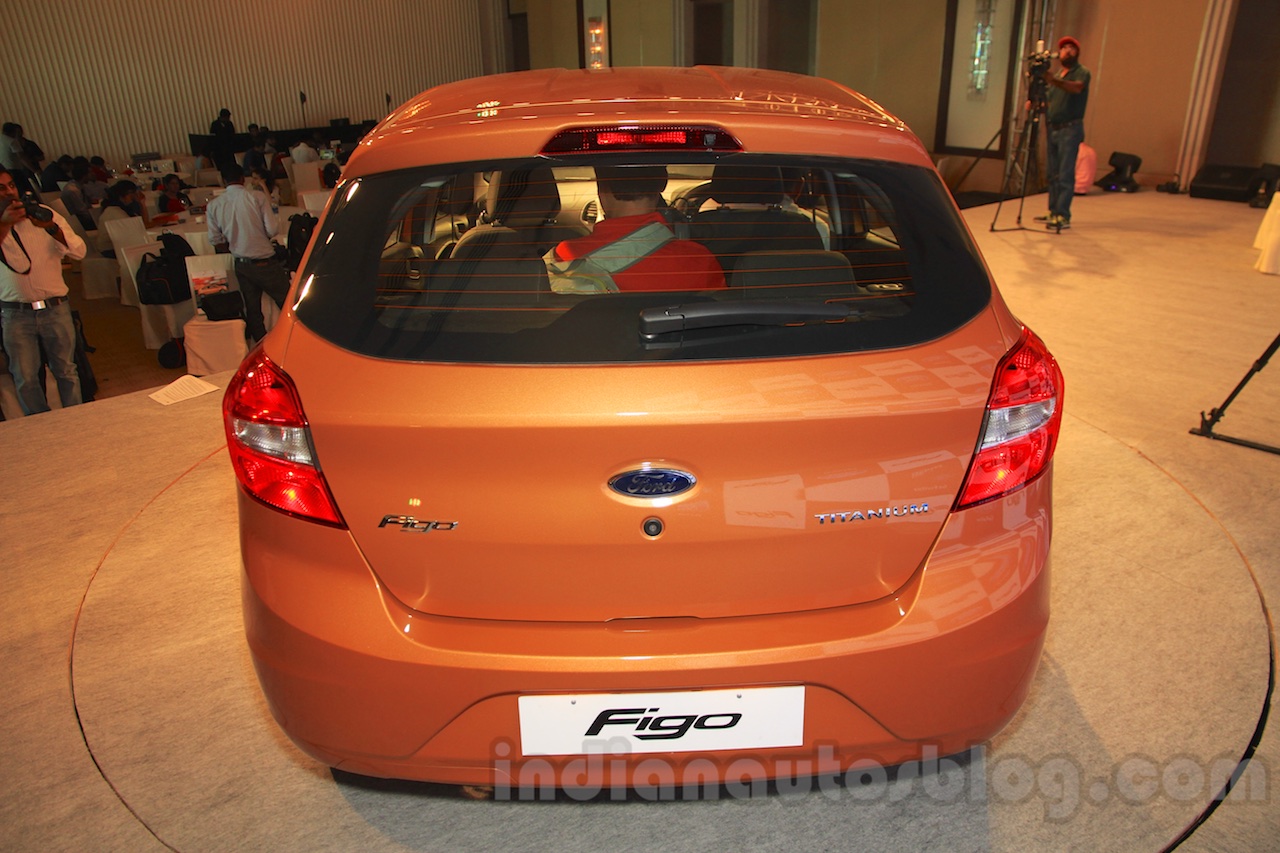 2015 Ford Figo rear launched