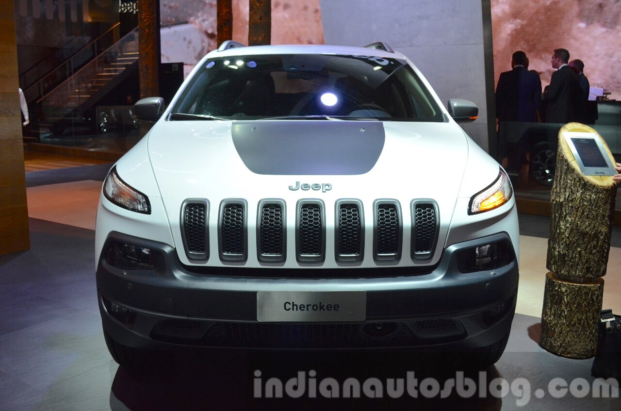 2015 Jeep Cherokee Trailhawk front at the IAA 2015