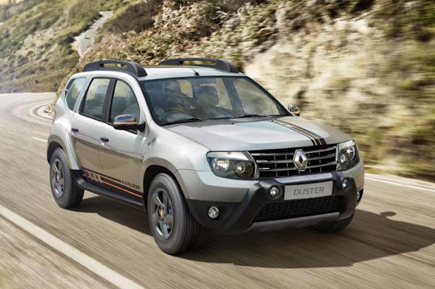 2015 Renault Duster Explore Edition front three quarter launched