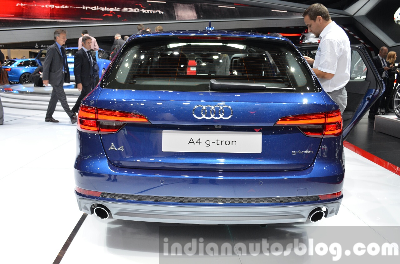 2016 Audi A4 g-tron rear at the IAA 2015