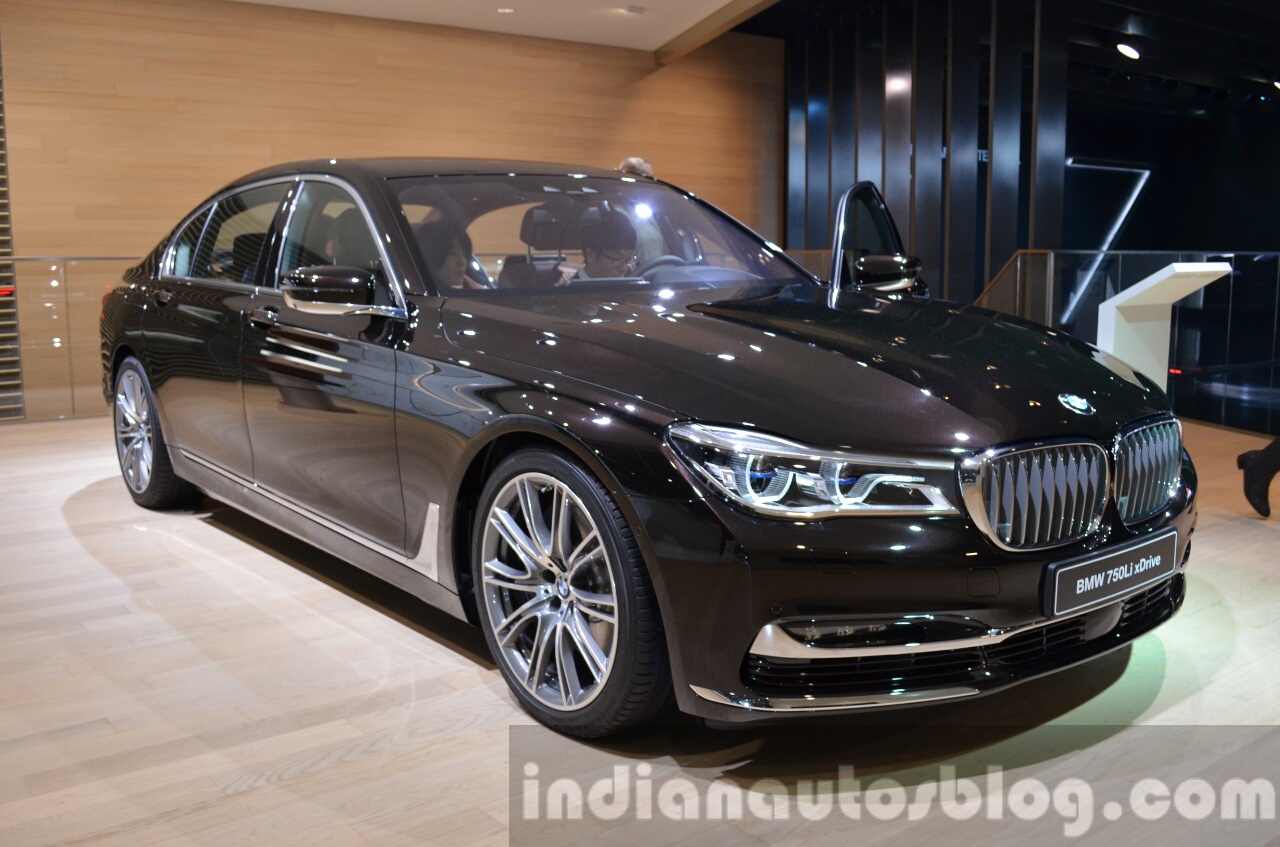 2016 BMW 7 Series Individual front three quarter at the 
