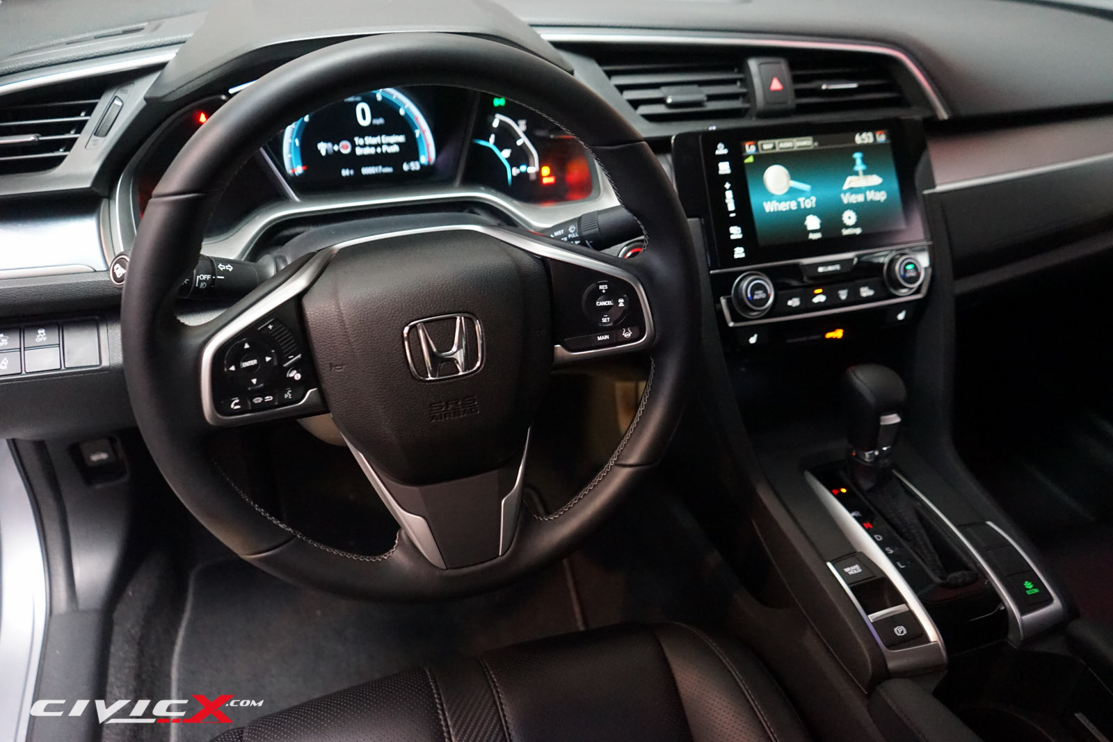 2016 Honda Civic steering live images