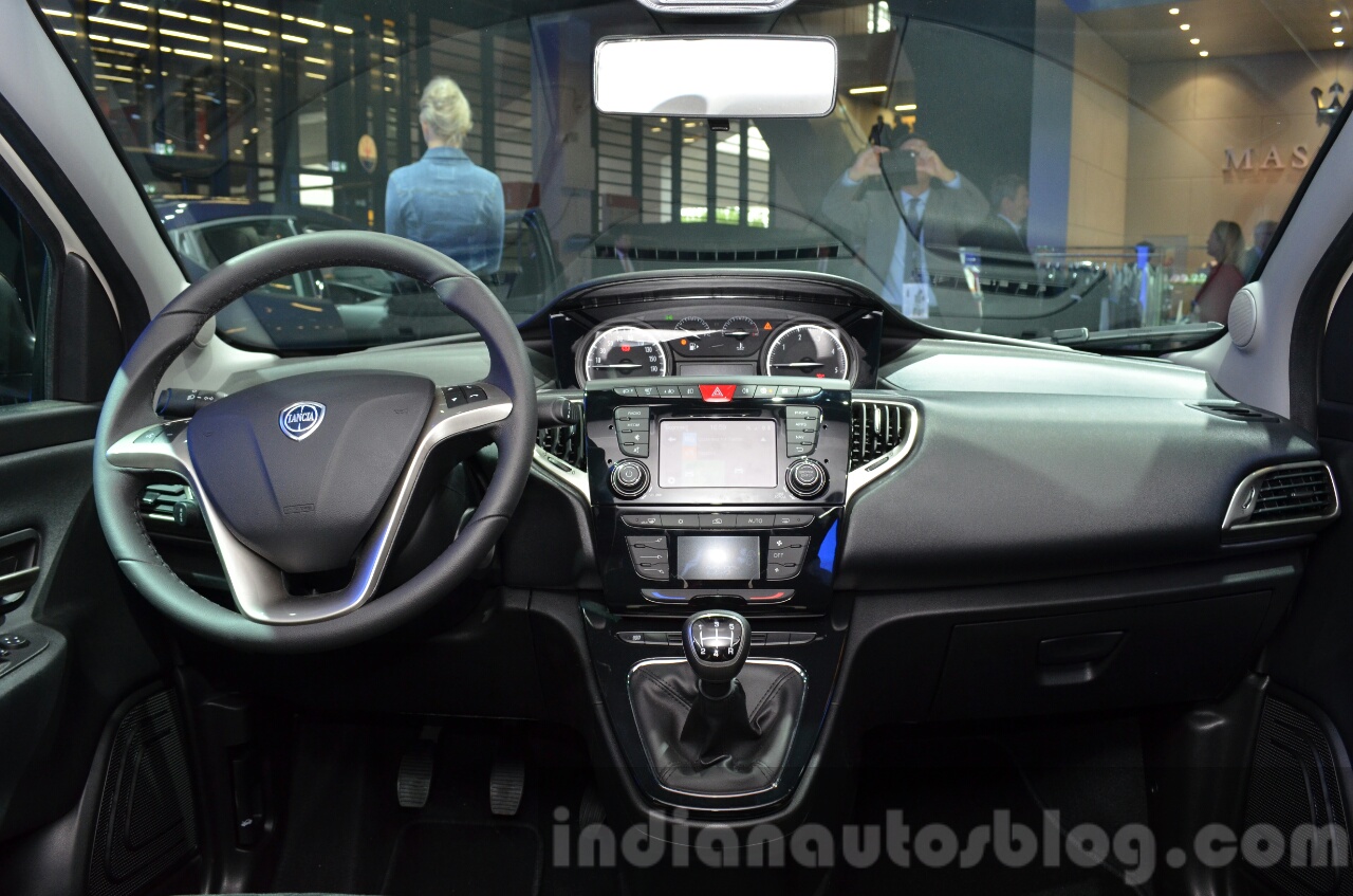 2016 Lancia Ypsilon dashboard at the IAA 2015