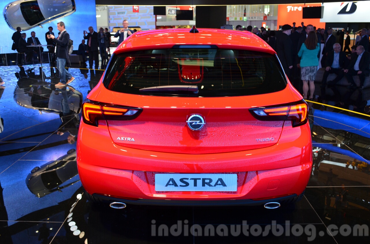 2016 Opel Astra rear at the IAA 2015