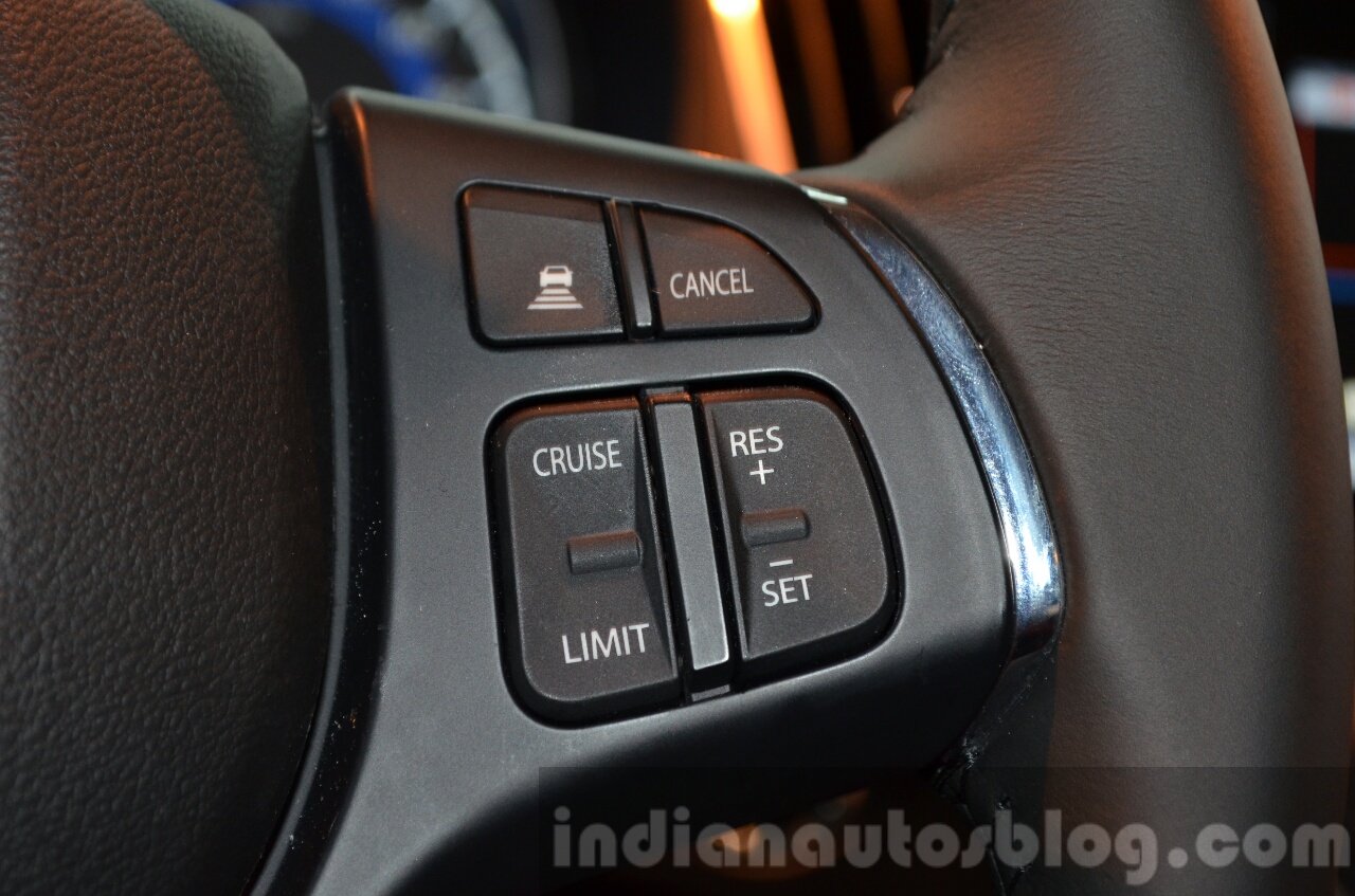 2016 Suzuki Baleno right steering spoke at the IAA 2015