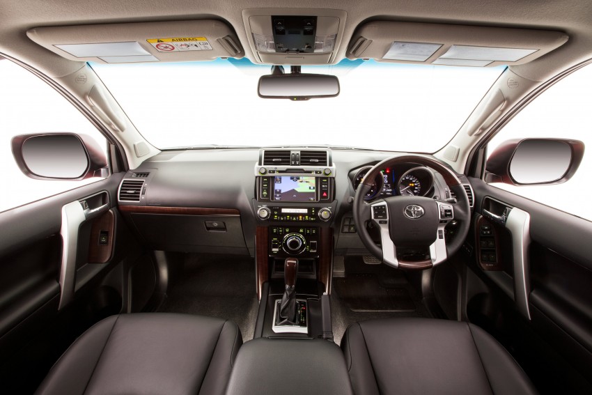 2022 Toyota Prado interior launched in Australia