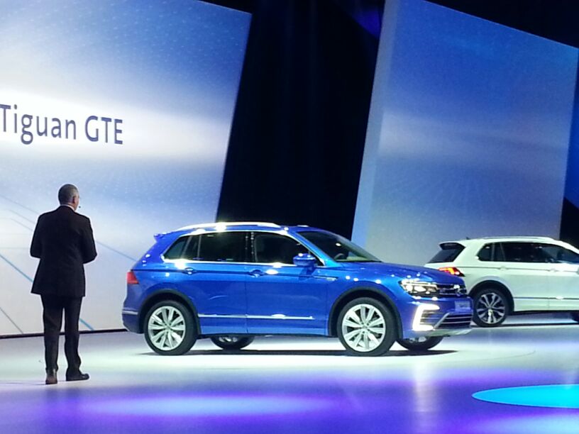 2016 VW Tiguan GTE from the VW Group Night at IAA 2015