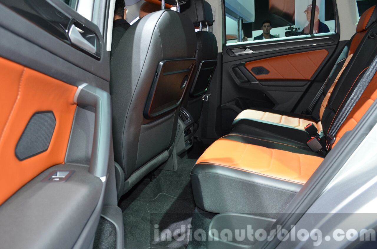 2016 Volkswagen Tiguan rear legroom at IAA 2015