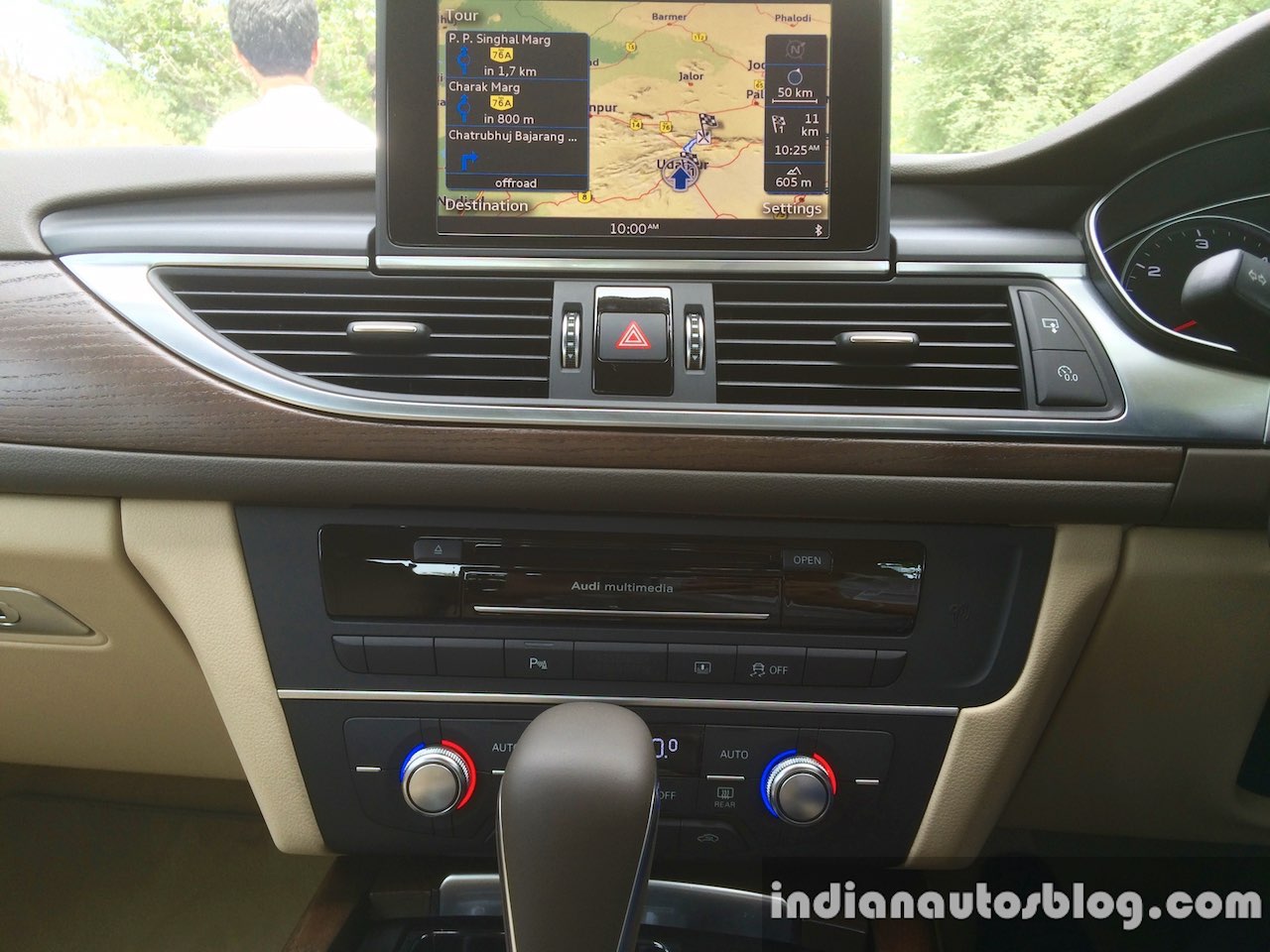 Audi A6 Matrix MMI system navigation review