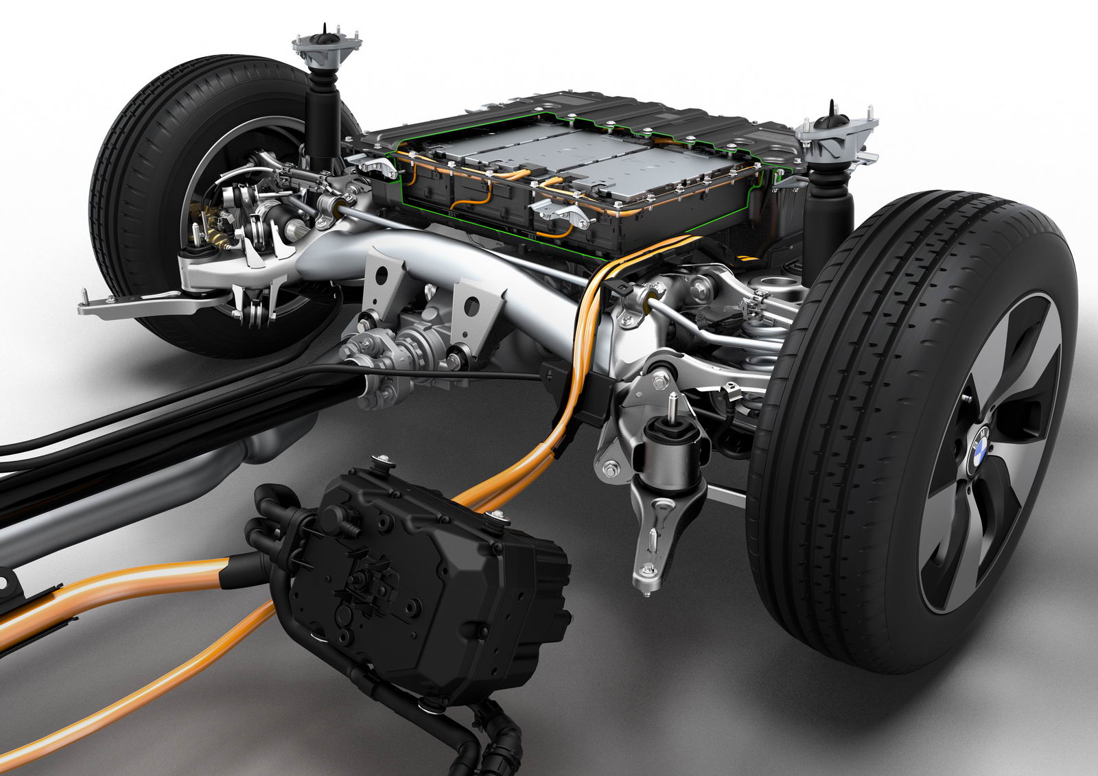 BMW 330e PHEV Battery Press Image