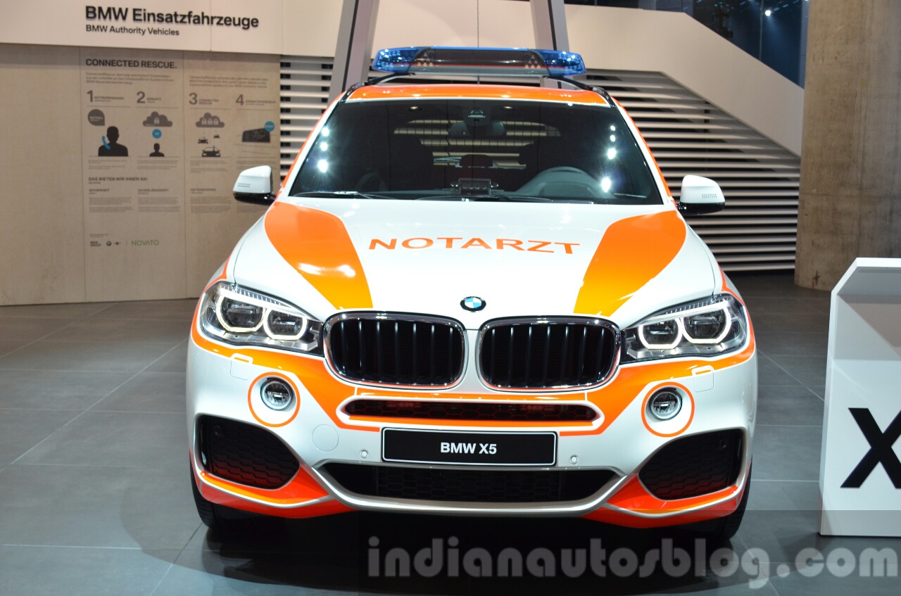 BMW X5 Emergency Vehicle at IAA 2015
