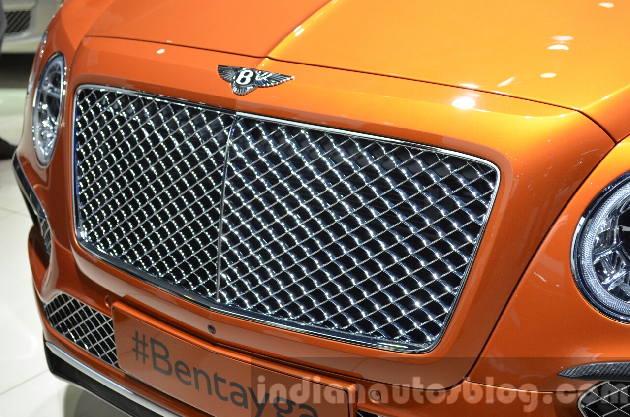 Bentley Bentayga Grille At The Iaa 2015