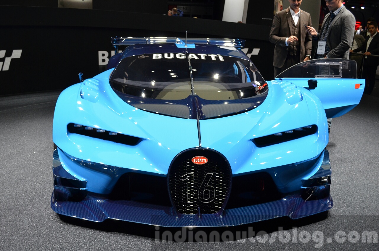 Bugatti Vision Gran Turismo Unveiled At Vw Group Night