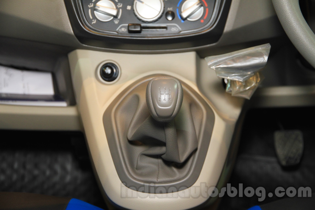 Datsun Go Limited Edition gear lever at Nepal Auto Show 2015