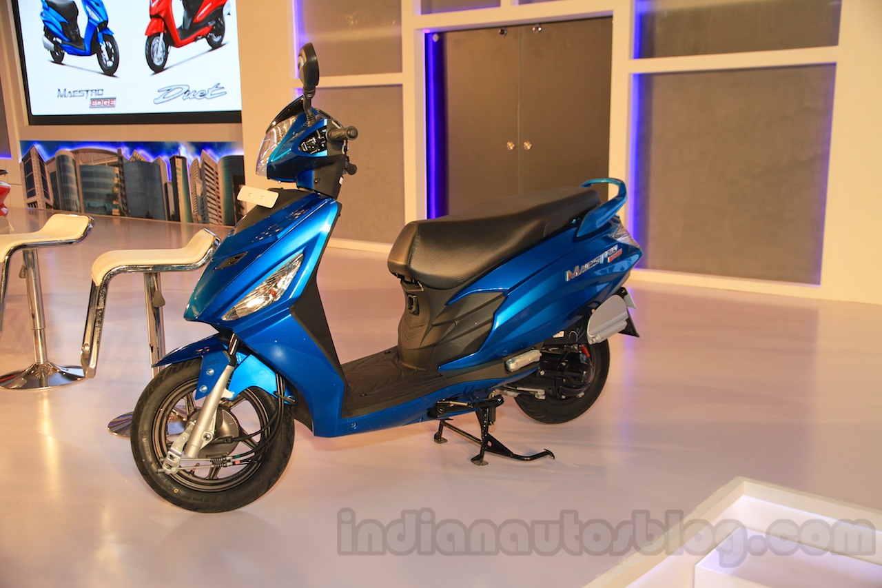 Hero Maestro Edge side left launched India