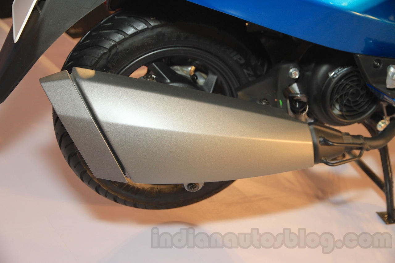 Hero Maestro Edge silencer launched India