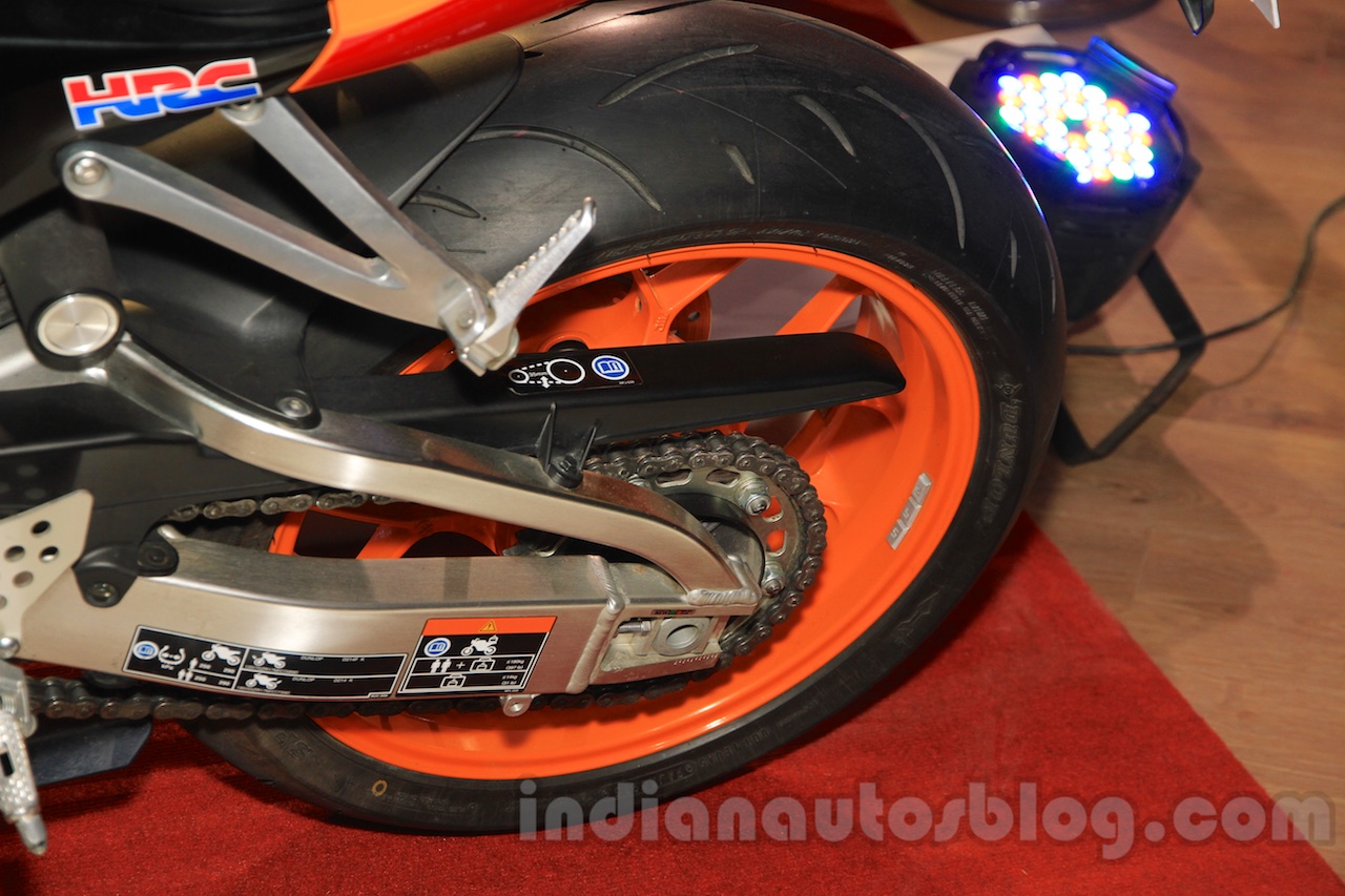Honda CBR 600RR Repsol swingarm at Nepal Auto Show 2015