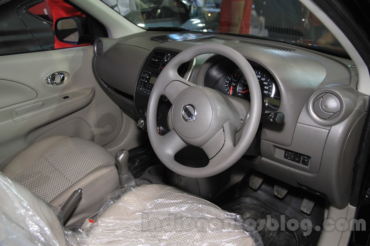 Nissan Micra interior at the 2015 NADA Show