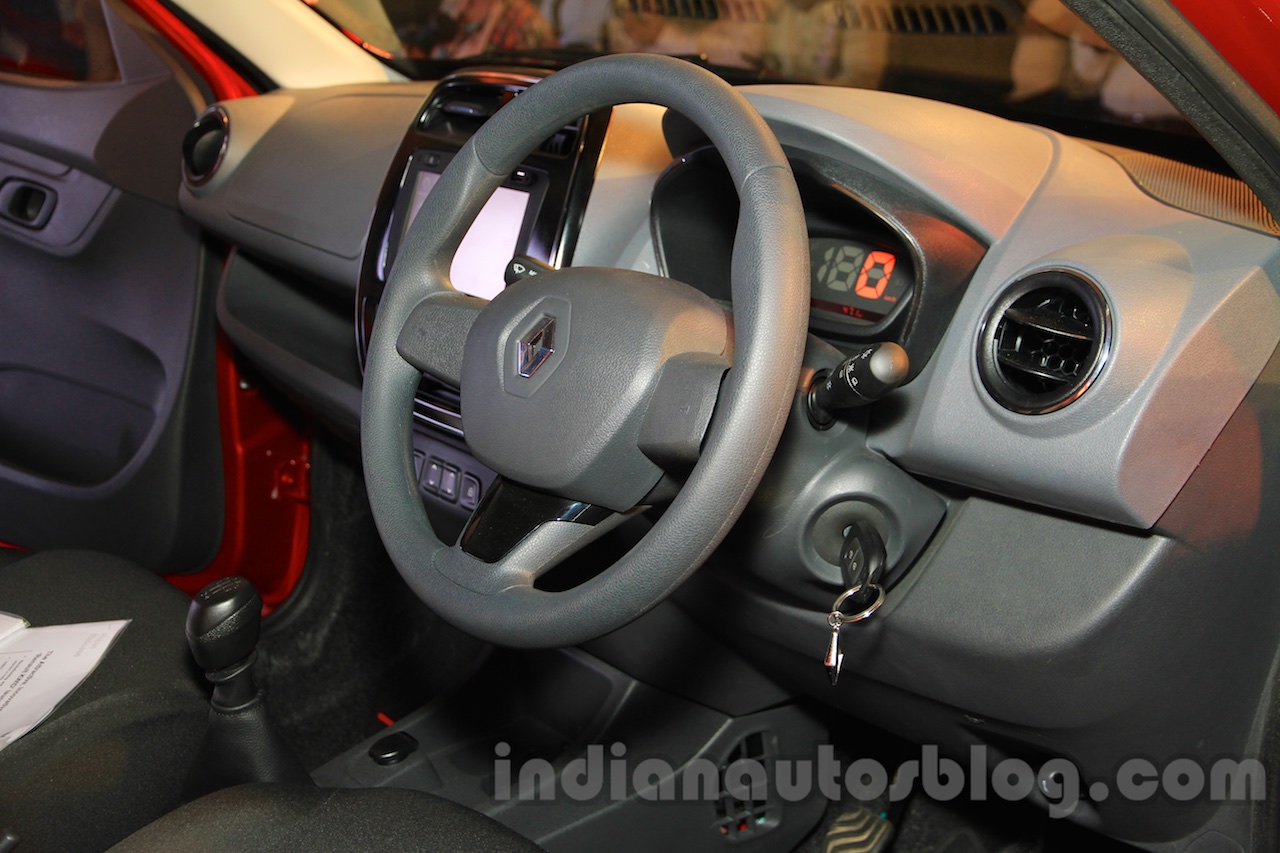 Renault Kwid dashboard launched India