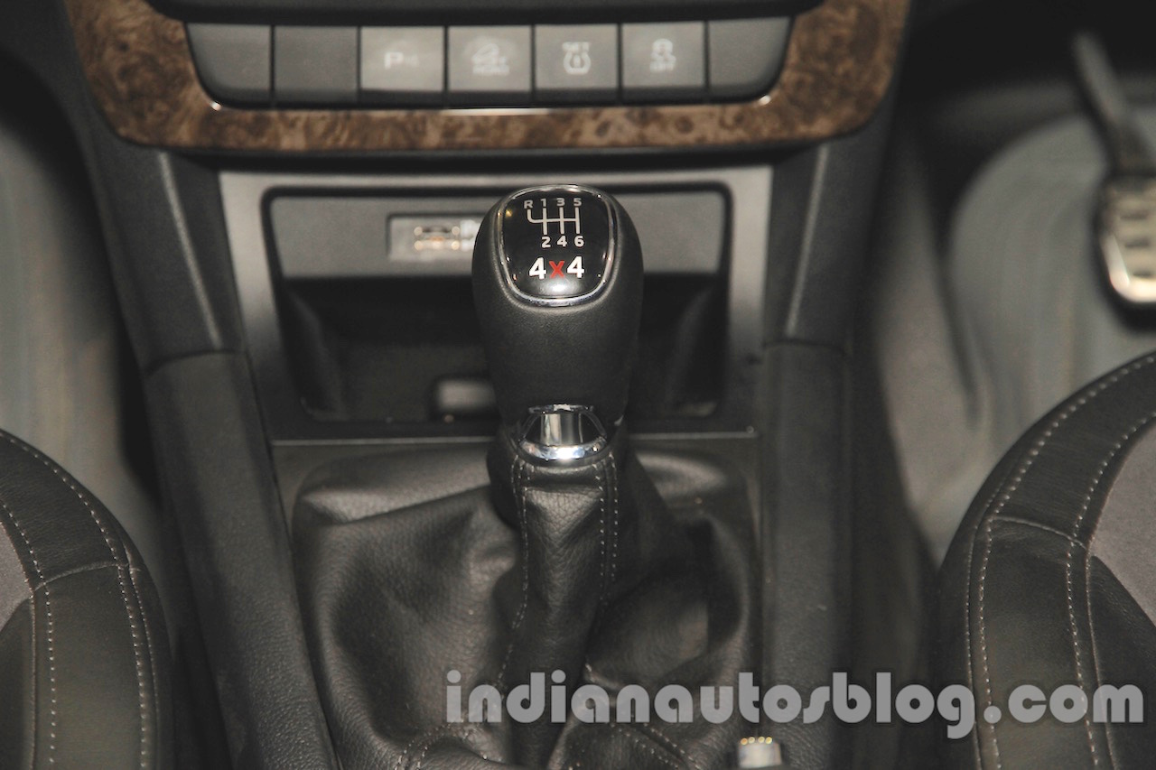 Skoda Yeti gear lever at Nepal Auto Show 2015