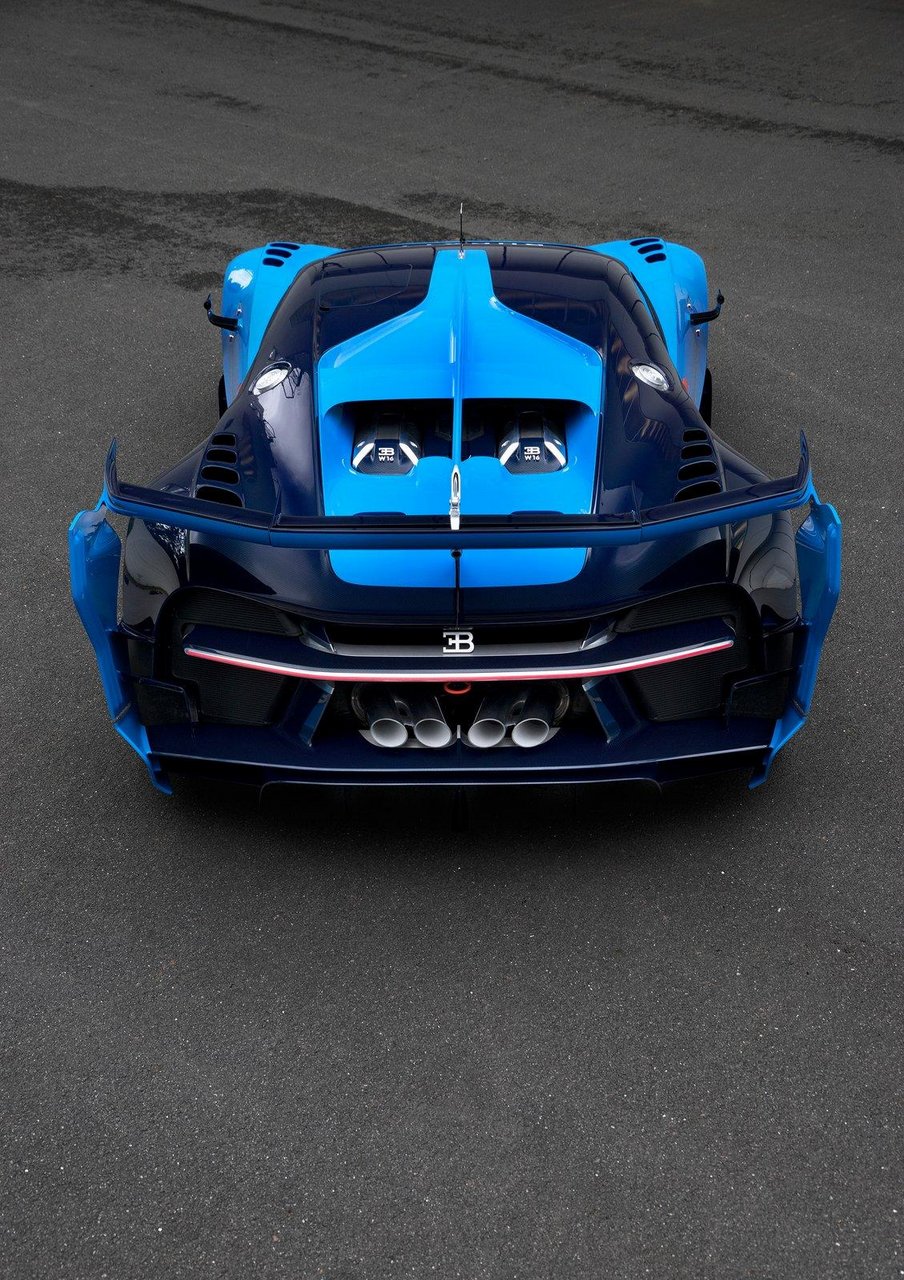 Spoilers of the Bugatti Vision GT (official image)