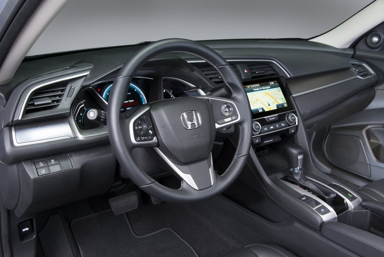 Hondas New Civic interior  DVN