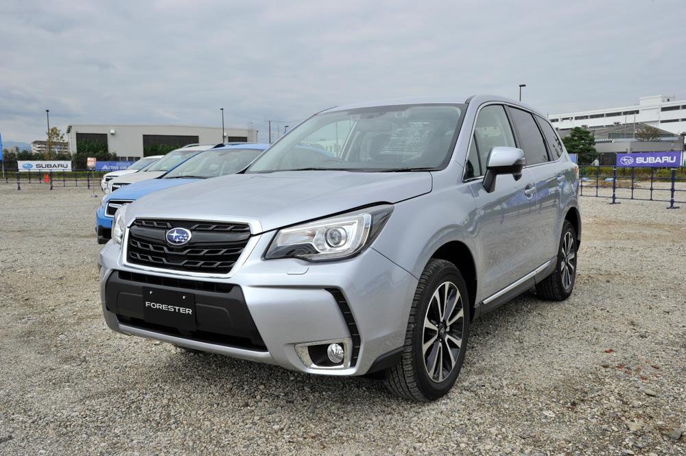 16 Subaru Forester Facelift In The Metal In Images