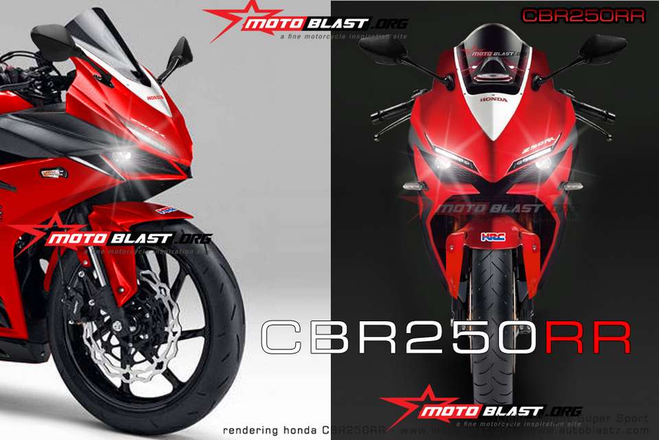 Honda Cbr250rr Rendered Based On Light Weight Sports Concept