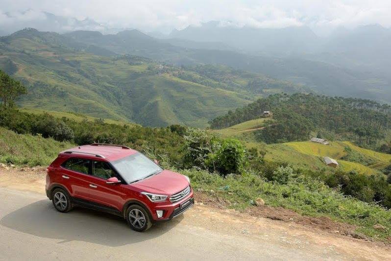 Hyundai Creta top view launched in Vietnam