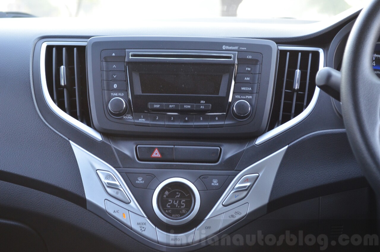 Maruti Baleno CVT music system Review