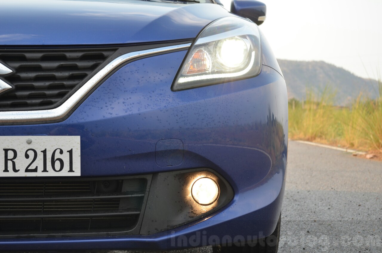 Maruti Baleno Diesel HID headlight Review