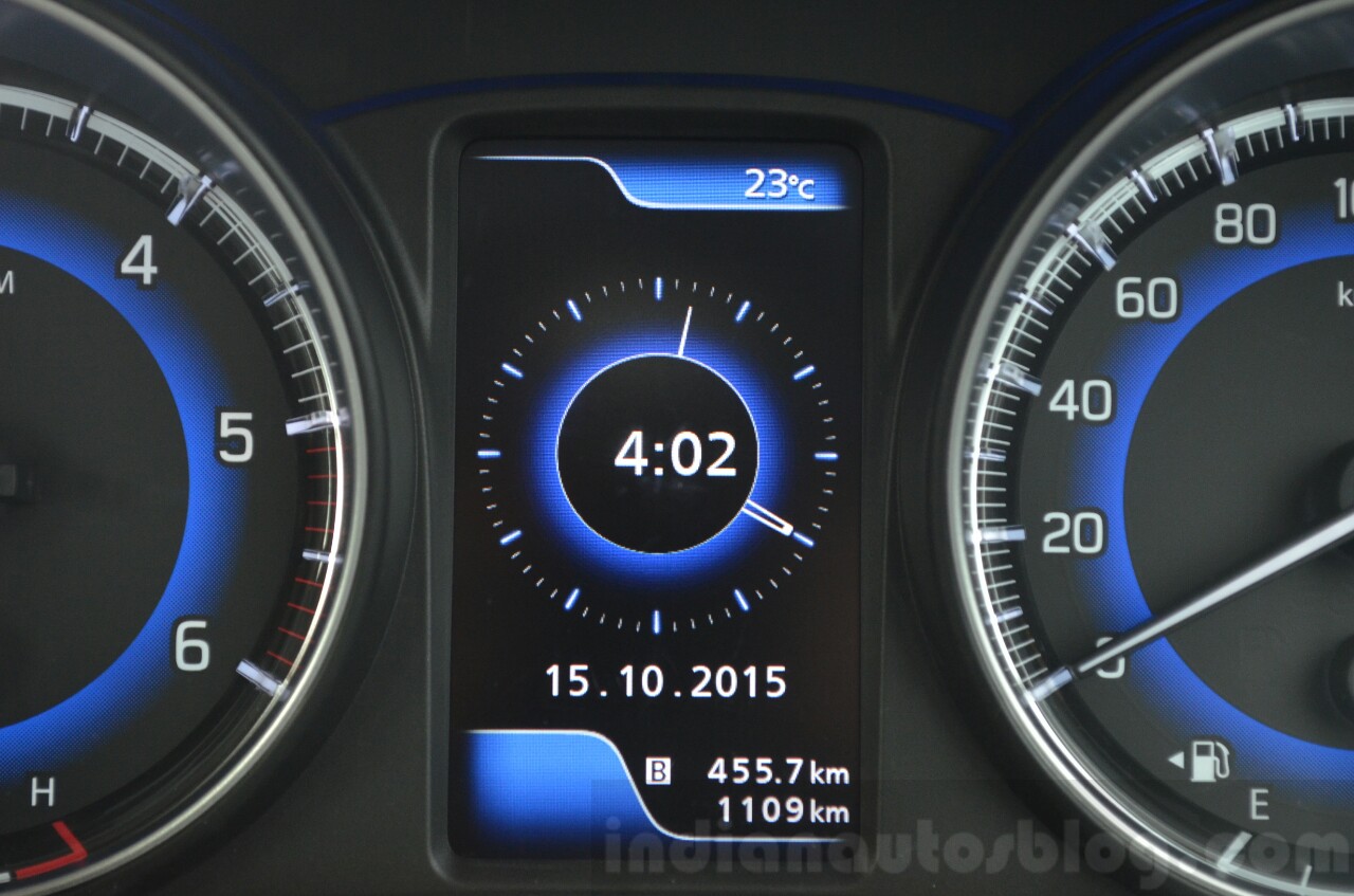 Maruti Baleno Diesel clock Review