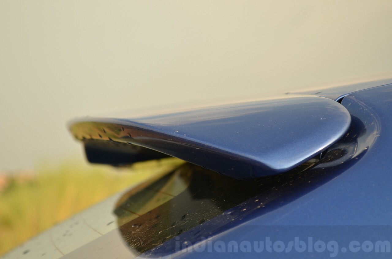 Maruti Baleno Diesel rear spoiler Review