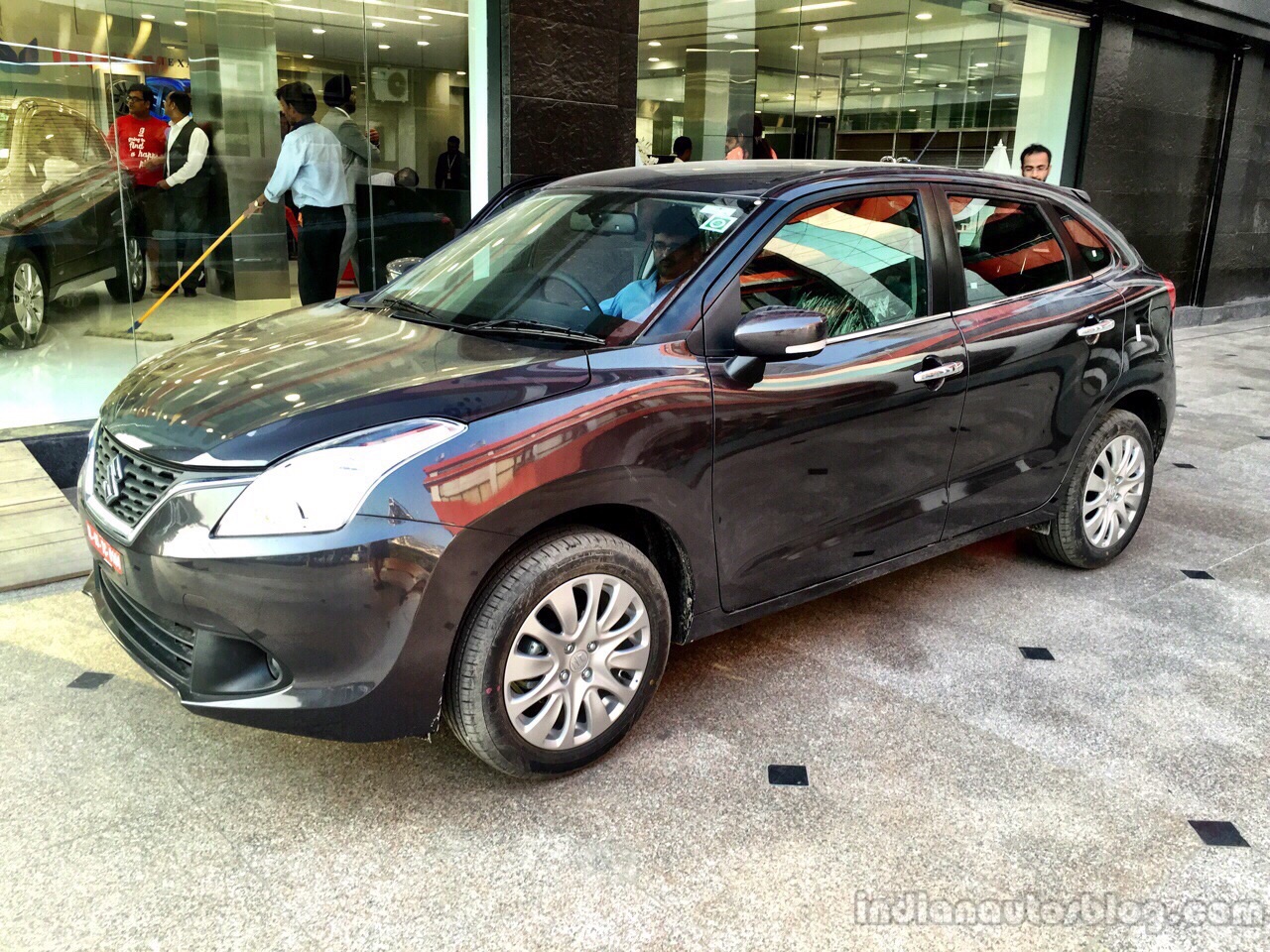 Maruti Baleno NEXA showroom spied