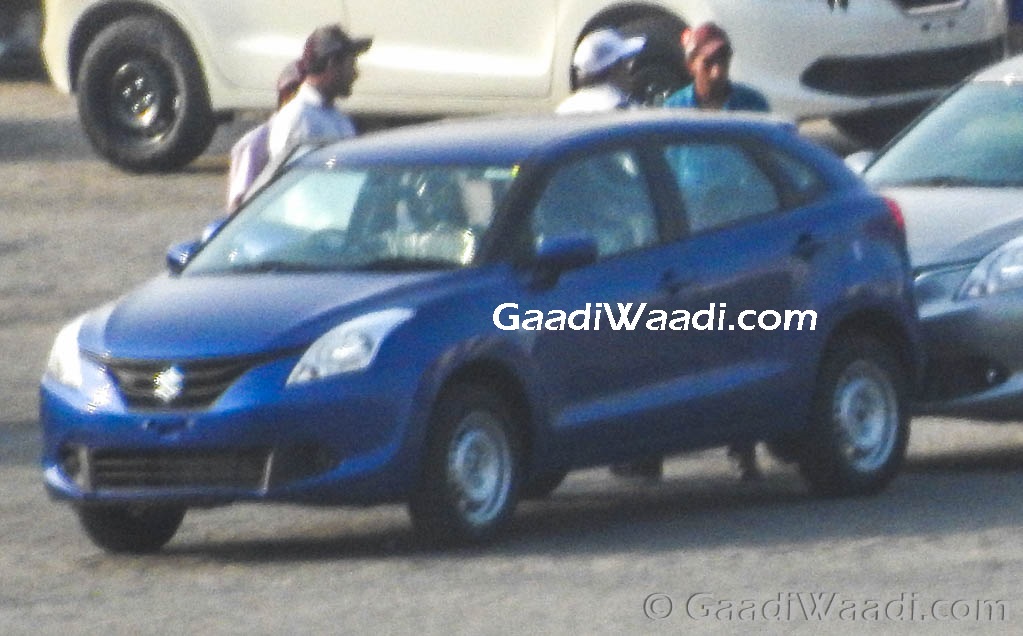 Maruti Baleno Sigma Variant Gets A Different Grille Design
